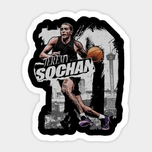 Jeremy Sochan San Antonio Rough Sticker